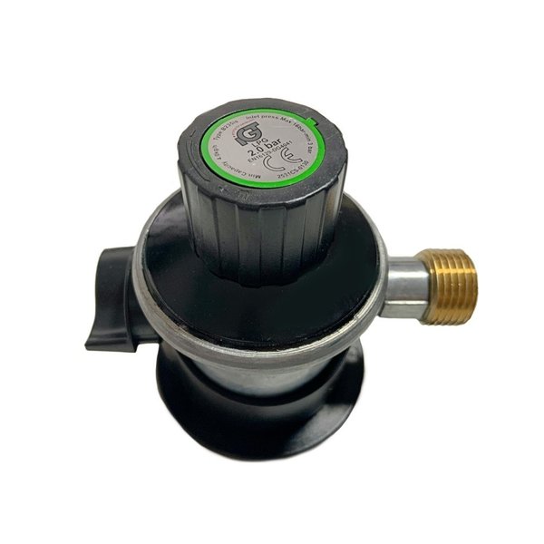 Regulador gas presión regulable