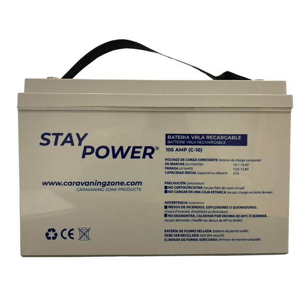 Bateria STAY POWER 105A C10 (120 A C 100)